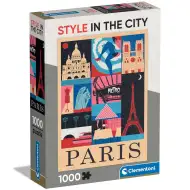 Style in the City Paris 1000-teiliges Puzzle - Clementoni