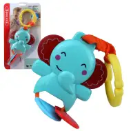 Sun Baby: Fröhlicher Elefant BPA-freie Baby-Rassel und Beißring