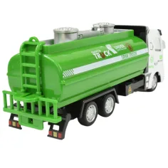 Super Truck: Tanklastwagen in grüner Farbe 20cm Bild 2