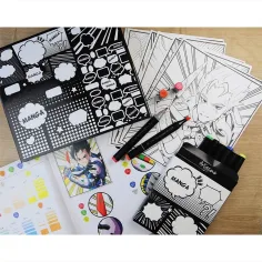 Sycomore Artissimo Manga Malbuch - Helden für Jungen Bild 2