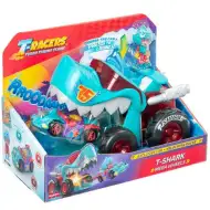 T-Racers: Riesiger blauer Haiwagen mit Figur