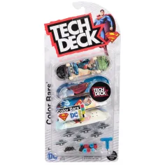 Tech Deck: Superman Fingerboard 4er-Set - Spin Master