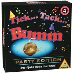 Tick Tack Bumm Party-Edition Gesellschaftsspiel - Piatnik