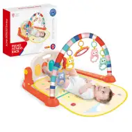 Tier-Spielmatte mit Baby-Klavier 40x75x58cm