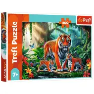 Tiger im Dschungel 200-teiliges Puzzle – Trefl