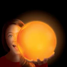 Tiny Glowzilla Wubble leuchtender Neon-Blasenball in Orange, 30 cm Bild 2