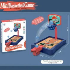 Tisch-Basketball-Set mit Korb 13x20x16,5cm Bild 2