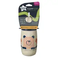 Tommee Tippee: Superstar Bären-Trinkbecher mit Strohhalm 266 ml (ab 12 Monaten)