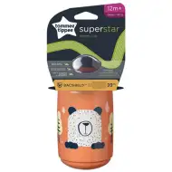 Tommee Tippee: Superstar Trinkbecher mit Bärenmotiv, rot, 390 ml (ab 12 Monaten)