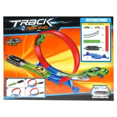 Track Racing Rennstrecke mit 360° Super-Looping und 2 Autos Bild 2