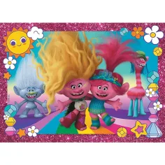 Trolle 100-teiliges Glitzerpuzzle - Trefl Bild 2