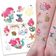 TyToo: Meerjungfrau-Aufklebetattoo