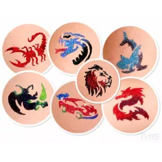 TyToo: Rumbler Glitzertattoo-Set Bild 3