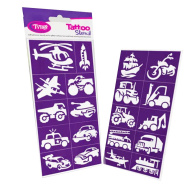 Tytoo: Fahrzeug-Schablonen-Set, 20-teilig