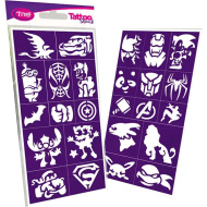 Tytoo: Heroes Schablonenset, 25-teilig