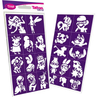 Tytoo: MagicToon Schablonenset, 23-teilig