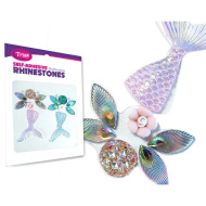 Tytoo: Selbstklebende Strasssteine zur Gesichtsdekoration FG026