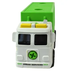 Urban Services: Zerlegbarer Container-Lkw mit Werkzeugen und Sound 20cm Bild 7