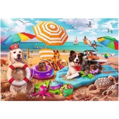 Urlaub 2 x 500 Teile Puzzle - Trefl Bild 2