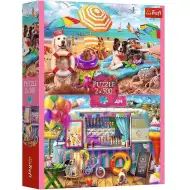 Urlaub 2x500 Teile Puzzle - Trefl