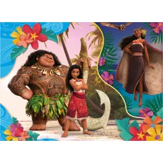 Vaiana 2 2-in-1 60-teiliges Eco-Puzzle und Ausmalbild 70x50cm - Lisciani Bild 2