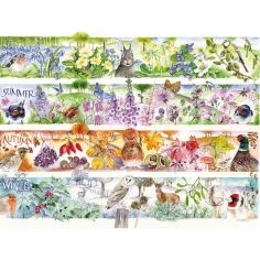 Vier Jahreszeiten Premium Plus 1000-teiliges Puzzle - Trefl Bild 2