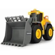 Volvo Radlader mit Licht- und Soundeffekten 23cm - Dickie Toys Bild 2