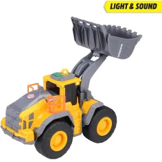 Volvo Radlader mit Licht- und Soundeffekten 23cm - Dickie Toys Bild 4