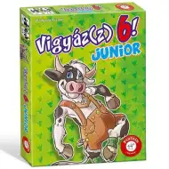 Vorsicht 6! Junior Kartenspiel - Piatnik