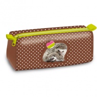 Waldtiere - Igel, zylindrisches Federmäppchen