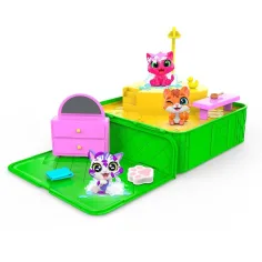 Washy Friends: Farbwechsel-Badekätzchen mit Jacuzzi und Zubehör Bild 3