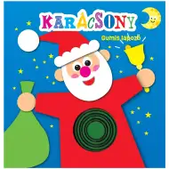 Weihnachtliches Gummi-Wendebuch