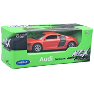 Welly: Audi R8 V10 rotes Spielzeugauto Modell 1/64