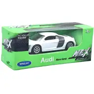 Welly: Audi R8 V10 weißes Spielzeugauto Modell 1/64