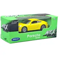 Welly: Porsche 911 (991) Carrera S gelbes Metallmodellauto 1/64