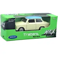Welly: Trabant weißes Metallmodellauto 1:64