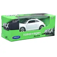 Welly: Volkswagen-Käfer Modellauto weiß 1/64