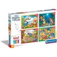 Winnie Puuh 4-in-1 Puzzle - Clementoni