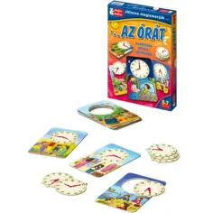 Wir lernen die Uhr spielerisch kennen, Gesellschaftsspiel. Bild 2