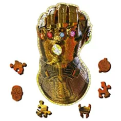 Wood Craft: Avengers Infinity-Handschuh 500+5-teiliges Premium-Holzpuzzle - Trefl Bild 2