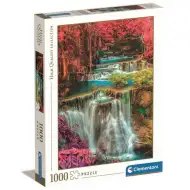 Wunderschöner Wasserfall in Thailand in den Farben des Herbstes HQC 1000-teiliges Puzzle - Clementoni