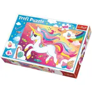 Wunderschönes Einhorn-Puzzle 100 Teile - Trefl