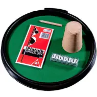 Würfelpoker-Tablett mit normalen Würfeln - Piatnik
