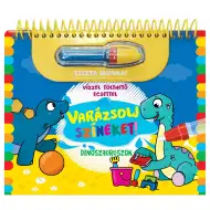 Zaubere Farben! - Dinosaurier Beschäftigungsheft