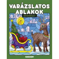 Zauberhafte Fenster – Weihnachten Malbuch