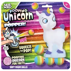 Zing: Popper weißes Einhorn mit Abschussbällen Bild 3