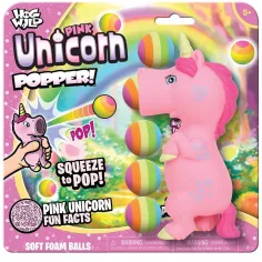 Zing: Poppers rosa Einhorn mit Ballwerfer Bild 2