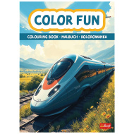 Züge und Flugzeuge Malbuch – Trefl