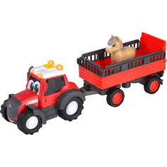 ABC Massey Tiertransporter Traktor mit Pferd - Simba Toys Bild 3