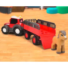 ABC Massey Tiertransporter Traktor mit Pferd - Simba Toys Bild 6